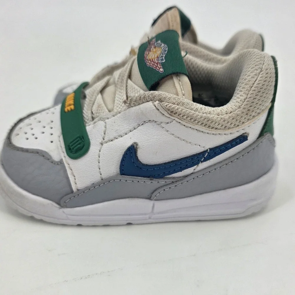 NIKE AIR JORDAN LEGACY 312 LOW SNEAKERS KIDS TODDLER SIZE 4C WHITE GREEN SHOES